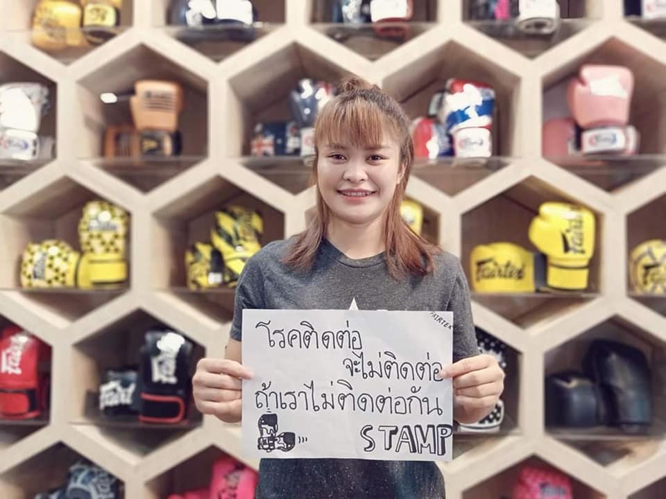 Stamp Fairtex. Current ONE World Muay Thai Atomweight Champion. Former ONE World Kickboxing Atomweight Champion.