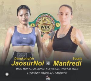 dangkongfah jaosurnoimuaythai vs souris manfredi at lumpinee boxing stadium for the wbc muaythai world title muay ying