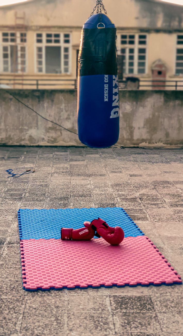 box avec le coucher d soleil